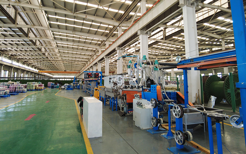 Wuxi Hengtai Cable Machinery Manufacture Co., Ltd linha de produção do fabricante