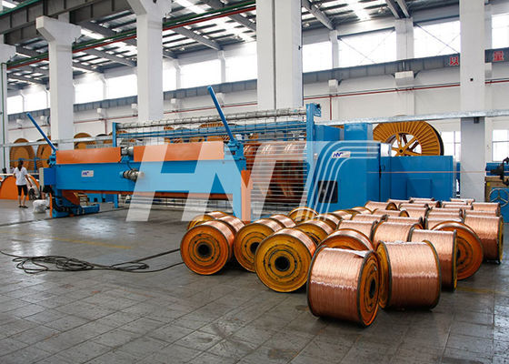 Eixo tracionador rígido 6B da roda dupla de máquina de encalhamento do fio desencapado de Al/Cu - 36B que encalha a gaiola