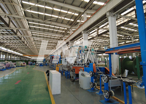 Linha da extrusão de cabo de ACSR ACSR/XLPE/HDPE ABC com controle de temperatura de RKC